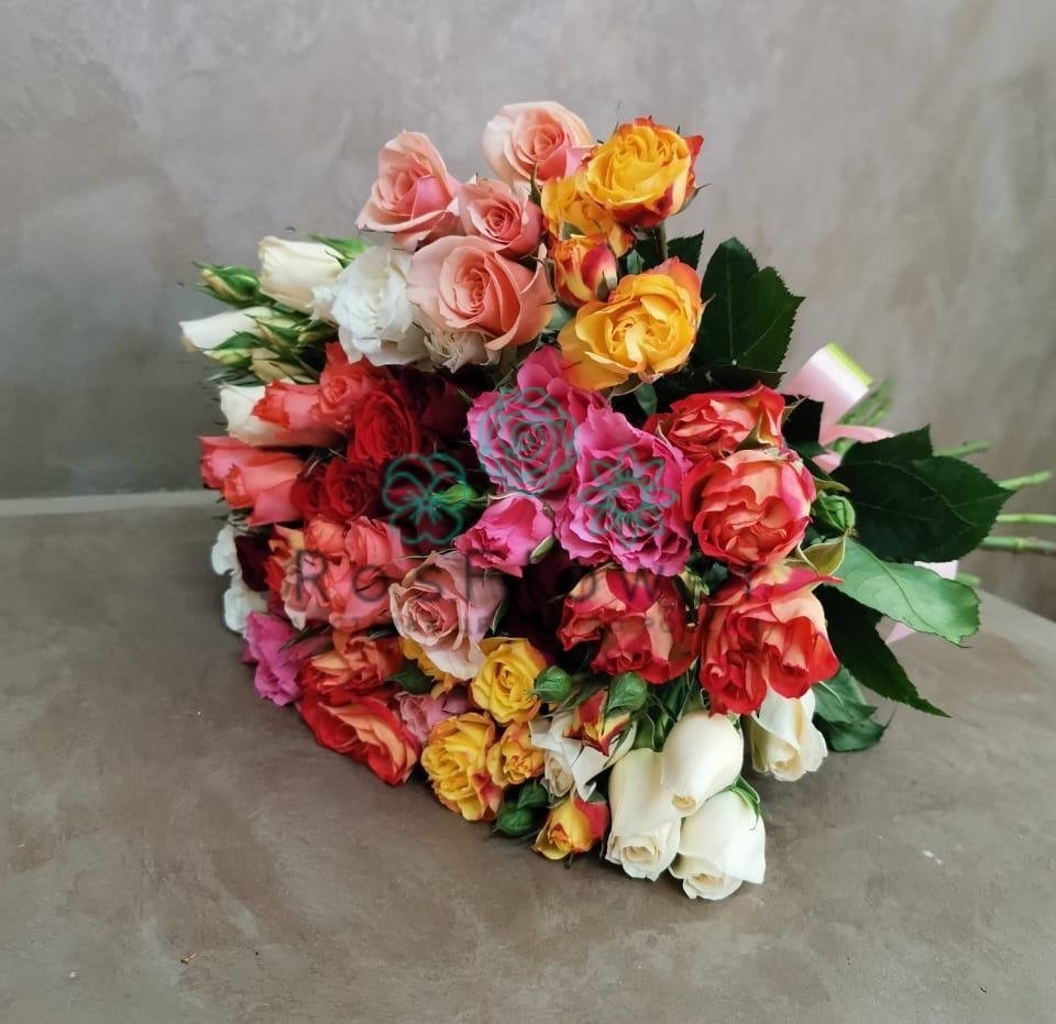 Букет цветов из: Розы в Зверево