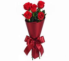 Букет 5 Красных роз Эдлесс Лав в Зверево