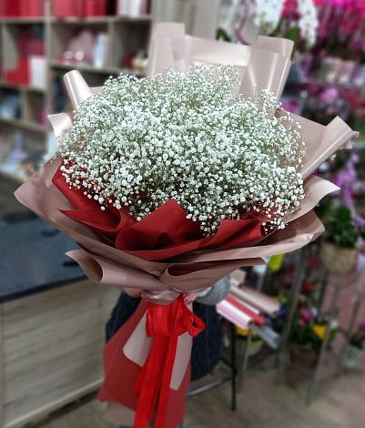 Букет цветов из: Гипсофила в Зверево