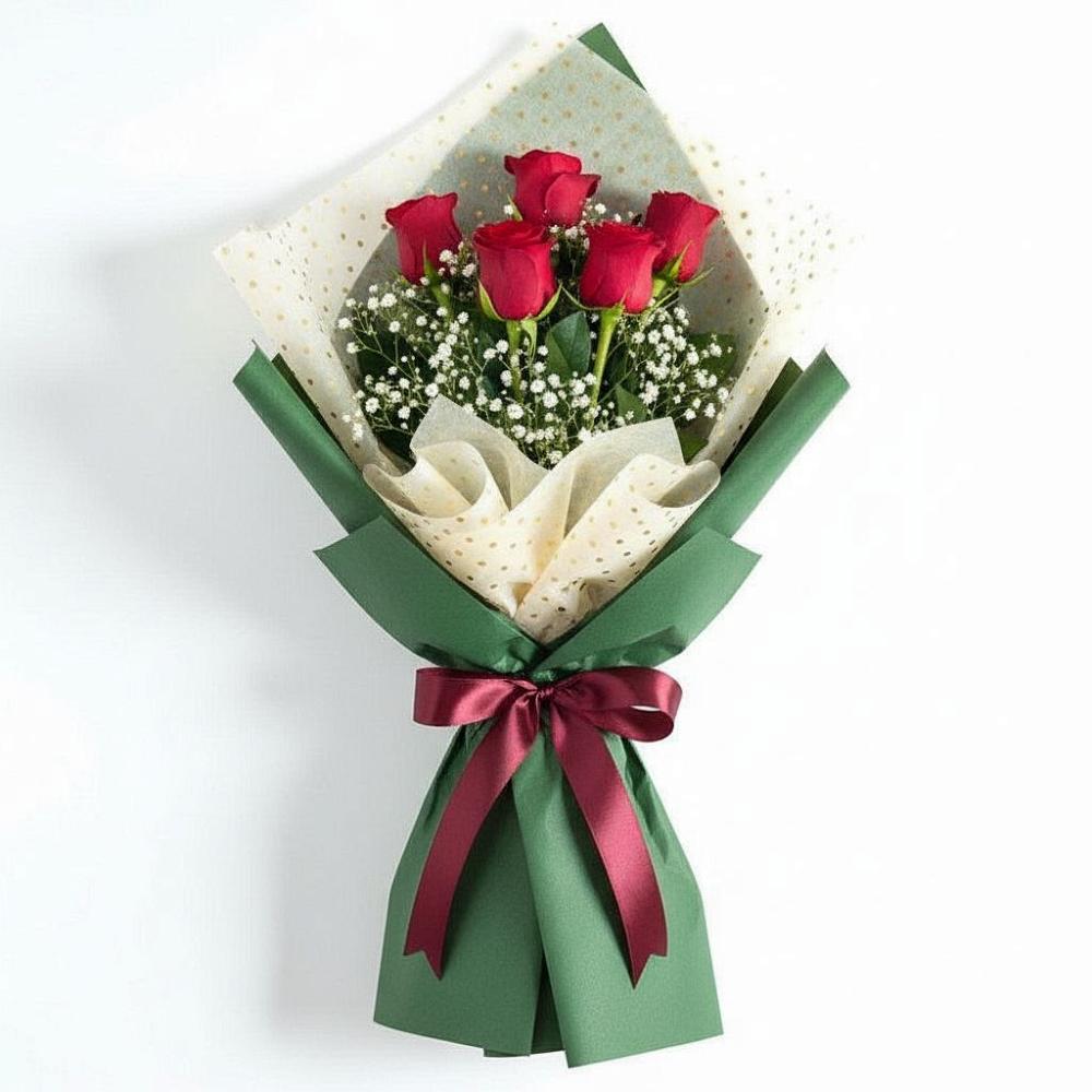 Букет цветов из: Розы в Зверево