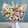 Букет цветов из: Альстромерии и Розы в Зверево