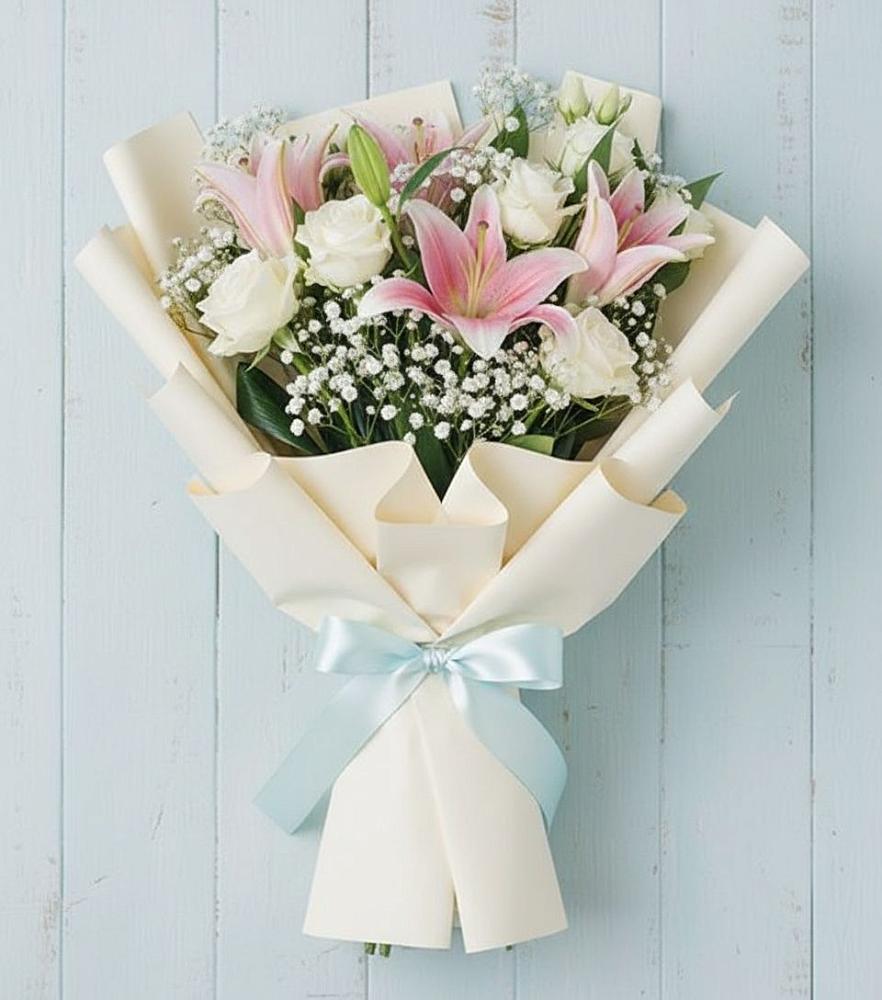 Букет цветов из: Лилии в Зверево