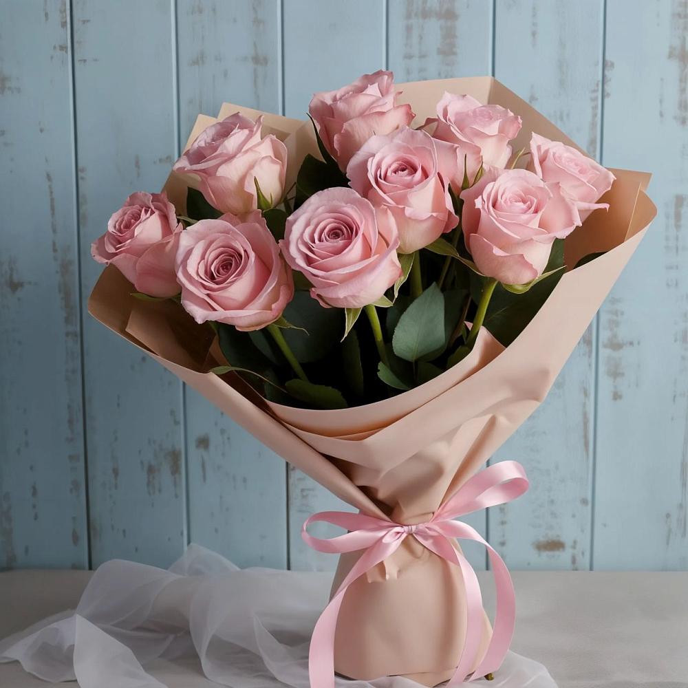 Букет цветов из: Розы в Зверево