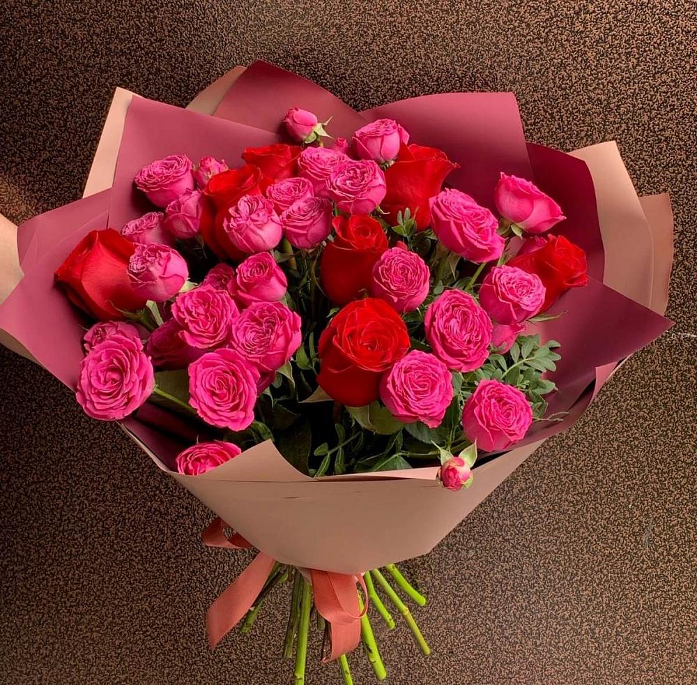 Букет В объятьях нежности в Зверево