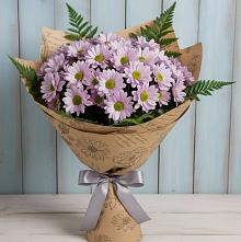 Букет цветов из:  Хризантемы #REPLACE_PRED# Зверево