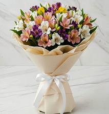 Букет цветов из:  Альстромерии в Зверево