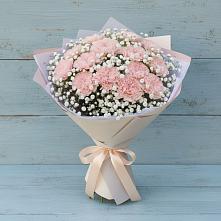 Букет цветов из:  Гвоздики в Зверево