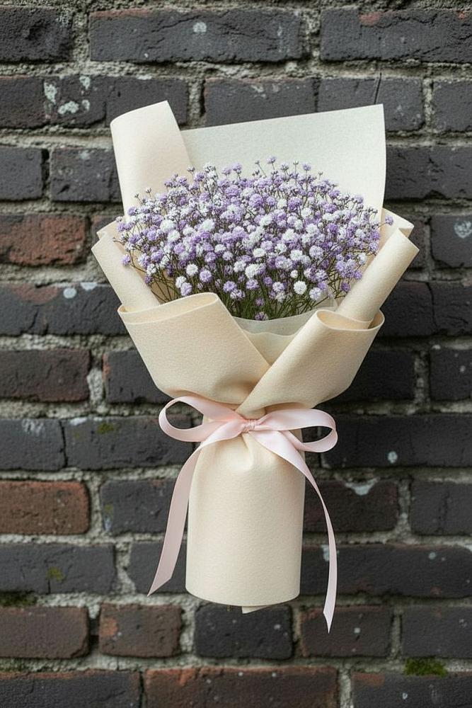 Букет цветов из: Гипсофила в Зверево