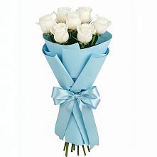 Букет 7 белых роз Проуд #REPLACE_PRED# Зверево