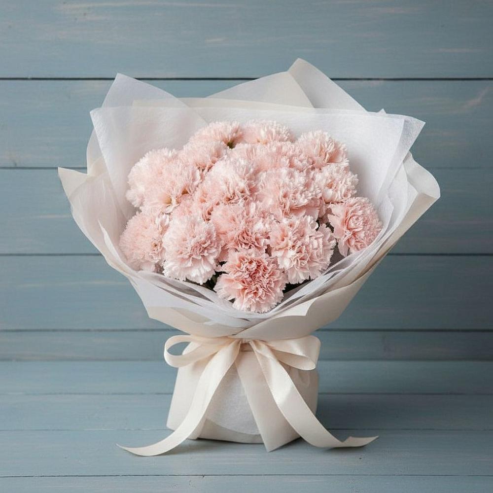 Букет цветов из: Гвоздики в Зверево