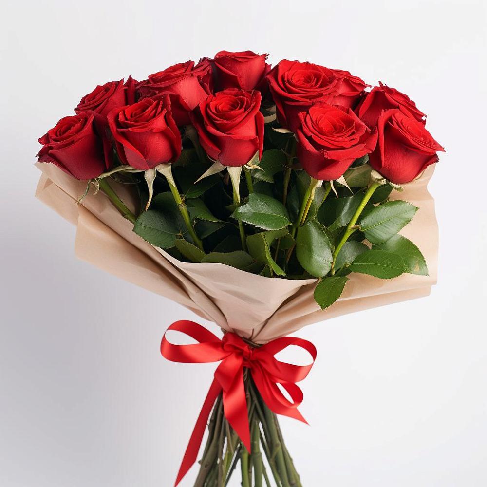 Букет 11 Красных роз Эдлесс Лав в Зверево