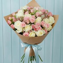 Букет цветов из:  Розы в Зверево